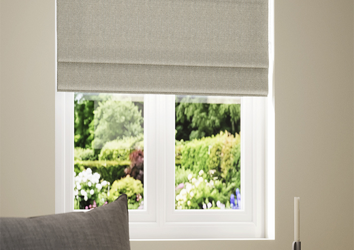 Laguna Weave, Marine Teal - Roman Blind - Image 5